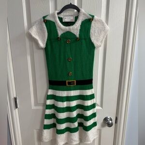 Young Girls  Fun Christmas Dress - size Medium. Very Nice Condition